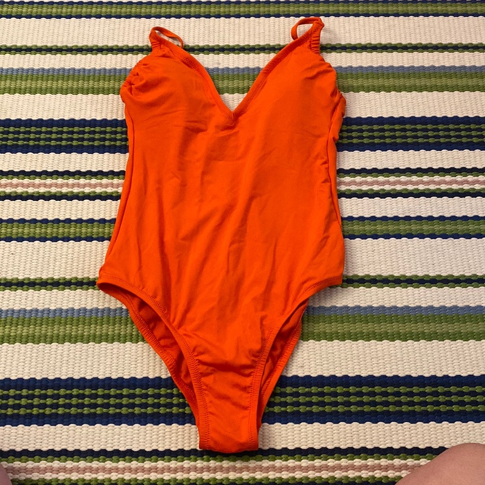 Orange one piece